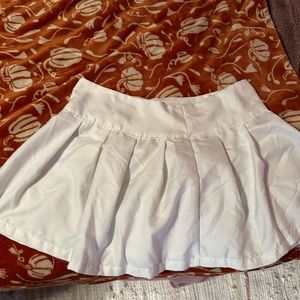 Streetwear society white skirt. Size large.